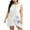 White, variant on Axiiglly Bathing Suit Cover Up for Women Floral Printed Beach Cover Ups Plus Size Summer Sleeveless Swimsuit Coverups Hollow Out Silde Split Swimwear Casual Bikini Vacation Oufits