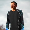 thumbnail image 4 of WEUVEB Camiseta Deportiva De Compresión Manga Larga Elástico Para Correr Y Gym, 4 of 8
