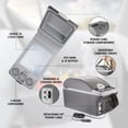 thumbnail image 2 of Wagan EL6214 Personal Thermoelectric Cooler/Warmer, 14 Liter Capacity, Portable Electric Car Cooler with 12/24V DC, 12V Small Fridge for Car, RV, and Camping Use, UL Listed, 2 of 8