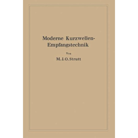Moderne Kurzwellen-Empfangstechnik, (Paperback)