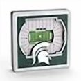 thumbnail image 2 of YouTheFan Aimants 3D NCAA Michigan State Spartans - Spartan Stadium, 2 of 4