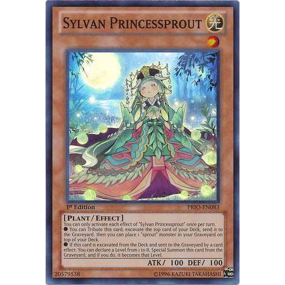 YuGiOh Primal Origin Super Rare Sylvan Princessprout PRIO-EN083