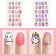 thumbnail image 2 of Kit Laza de 120 puntas de uñas postizas a presión para niñas, arte animal, 2 of 6