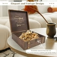 thumbnail image 4 of Wedding Keepsake Box with Lids Bride to Be Wedding Gifts Wood Memory Box Bridal Shower Gifts Engagement Couples Gifts Mr Mrs Christmas Gifts, 4 of 7