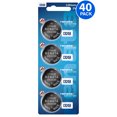 thumbnail image 1 of Renata CR2450N 3V Lithium Coin Cell Batteries (40 Count), 1 of 6