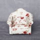 thumbnail image 5 of 1:12 casa de muñecas casa de muñecas mini muebles sala de estar escena modelo dormitorio pequeño sofá floral individual, 5 of 6