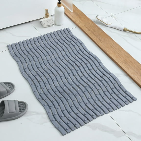 Bath Mat under $5! CQCYD Non-Slip Shower Pad Bath Mat for Bathtub Bottom Safety Grip Bathroom Floor Anti-Skid Mat for Home Bathroom