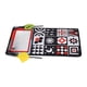 thumbnail image 4 of Infant Cloth Book Mirror Toys, Early Educational Baby Cloth Book Visual Development Foldable For Baby ANGGREK No, 4 of 7