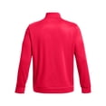 thumbnail image 5 of Sudadera Under Armour ArmourFleece 1/4 con cremallera roja y negra, 5 of 5