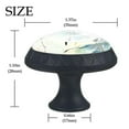 thumbnail image 4 of 4 Pcs Dragonfly Knobs for Kitchen Cabinet Cupboard Dresser Bookcase Drawer Pulls Handles Round Home Decor, 4 of 8