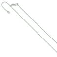 thumbnail image 2 of 14K White Gold Adjustable .85mm Wheat Chain, 2 of 6