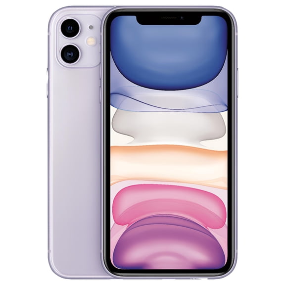 Restored Apple iPhone 11 - Carrier Unlocked - 256GB Purple (Refurbished)