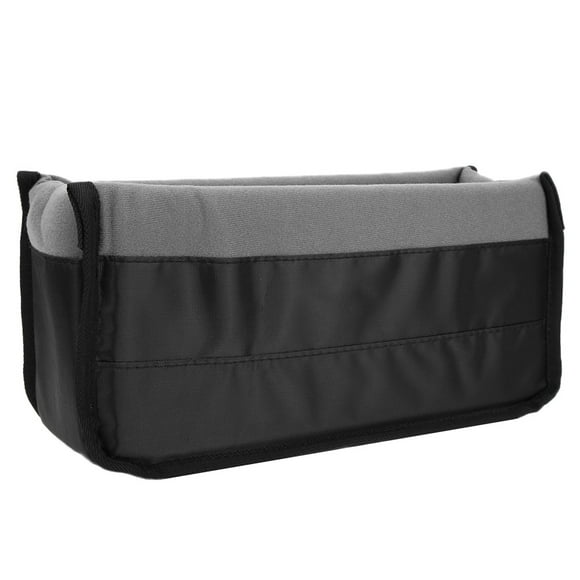 Akozon Waterproof Shockproof Camera Insert Bag DSLR Camera Lens Insert Bag Padded Partition Case Pouch Durable Material