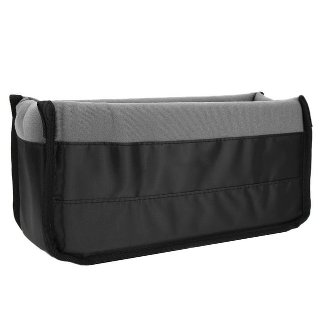 Akozon Waterproof Shockproof Camera Insert Bag DSLR Camera Lens Insert Bag Padded Partition Case Pouch Durable Material