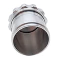 thumbnail image 3 of Aluminum 2" ID Cap Neck Fuel Filler Tank Water Sump Splash Bowl Oil Catch Can, 3 of 4
