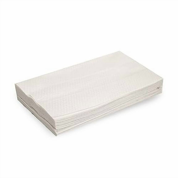 Morcon D20500 Tall-Fold Napkins 1-Ply 7 x 13 1/2 White 500/Pack 20 Packs/Carton
