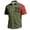 #04 Army Green, variant on Mens 250 Anniversary Shirt Patriotic Printed Celebration Short Sleeve Button Down Blouse V Neck United States Flowy Daily Casual Tees Relaxed Fit,3XL,#04 Coffee