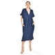 thumbnail image 1 of Vestido de algodon con bolsillos Roman Fashion /Juvenil, 4363 (Azul marino) azul marino CH, 1 of 5