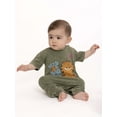 thumbnail image 4 of Garfield Baby Boys Graphic Mineral Washed Romper, Sizes 0/3 Months-24 Months, 4 of 12