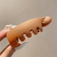 thumbnail image 2 of Matte Banana Hair Clips Twist Ponytail Holder Hair Claw Clips Strong Hold French Barrettes Fine Hair Jaw Clips Accessories for Women, 2 of 8
