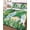 Blue, variant on Twin Quilt Bedding Set, St Patrick's Day Reversible Summer Quilt 3 Pieces, Green Gnomes Shamrock Cloud Plants Rainbow Lightweight Bedspreads Coverlets with 2 Pillow Shams for All Seasons