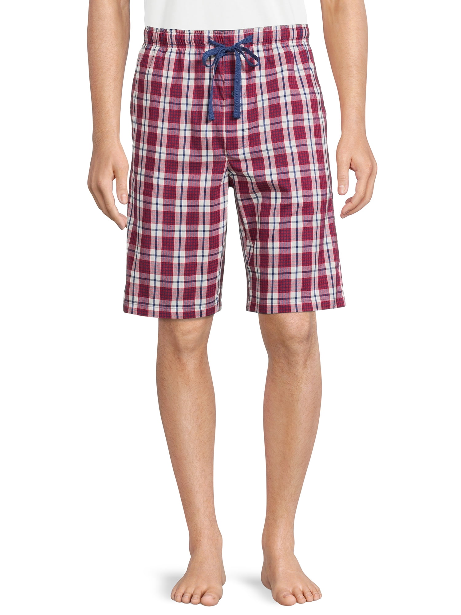 Hanes Men's and Big Men's Stretch Sleep Jam Shorts, 2-Pack, Sizes S-5X