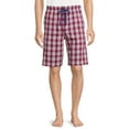 thumbnail image 4 of Hanes Men's and Big Men's Stretch Sleep Jam Shorts, 2-Pack, Sizes S-5X, 4 of 5