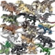 thumbnail image 2 of 1 st Jurassic Dinosaurie Byggklossar Stor Storlek T-rex Quetzalcoatlus Baryonyx Actionfigurer Barnleksaker Present, 2 of 5