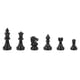 thumbnail image 4 of Garosa Piezas de ajedrez estándar de 32 Piezas Accesorios de Repuesto de Juego de Tablero de ajedrez de plástico para Entretenimiento o Torneo Ajedrez Blanco y Negro, sin Tablero Khall BB03135, 4 of 6