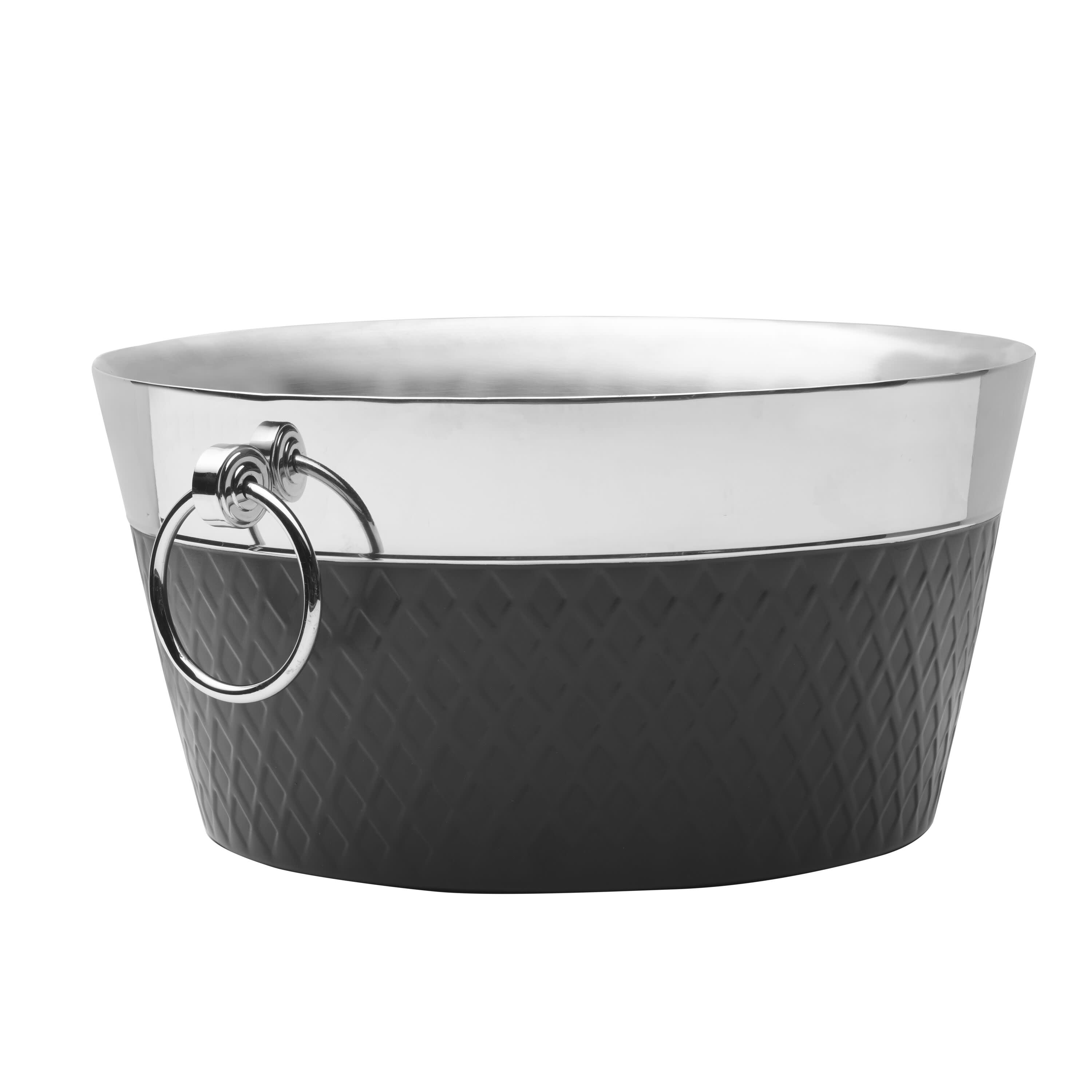 HOUDINI BLACK-SS LATTICE 12QT BEV TUB