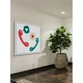thumbnail image 4 of Marmont Hill "Love Phones" by Molly Rosner Framed Painting Print, 4 of 6