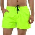 thumbnail image 1 of Pantalones cortos de natación Lars Amadeus con forro de malla color Verde claro 34, 1 of 6