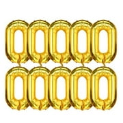 ShYlai 80s 90s Retro Inflatable Radio Boombox Mobile Phone 16 inch Gold Chains Props
