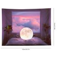 thumbnail image 2 of Bangcool Window Tapestry Nature Landscape Decorative Wall Hanging Tapestry Bedroom Decor, 2 of 10