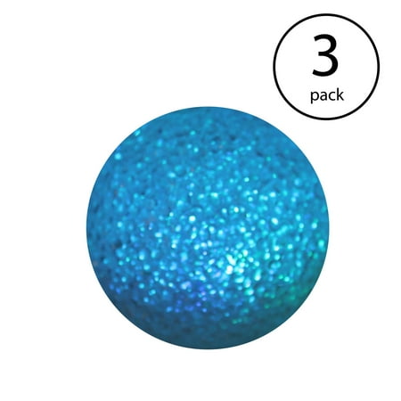 Glitter Led - Good Times Color Changing LED Waterproof Floating Glitter Globe Light (3 Pack)