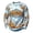 Light Blue, variant on Mens Halloween Pullover Sweatshirt Spooky Pumpkin Ghost Graphic Crewneck Relaxed Fall Top Saffron 2XL