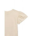 thumbnail image 2 of easy-peasy Toddler Girl Essential Soft Seam Short Ruffle Sleeve Tee, Sizes 18M-5T, 2 of 2