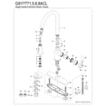 thumbnail image 6 of Kingston GSY7776ACL American Classic Single-Handle Pull-Down Kitchen Faucet in Naples Bronze, 6 of 6