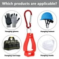 thumbnail image 6 of 6Pcs Glove Clips for Work Glove Holders Glove Belt Clip with Metal Carabiners for Construction Worker Guard Labor, 6 of 8