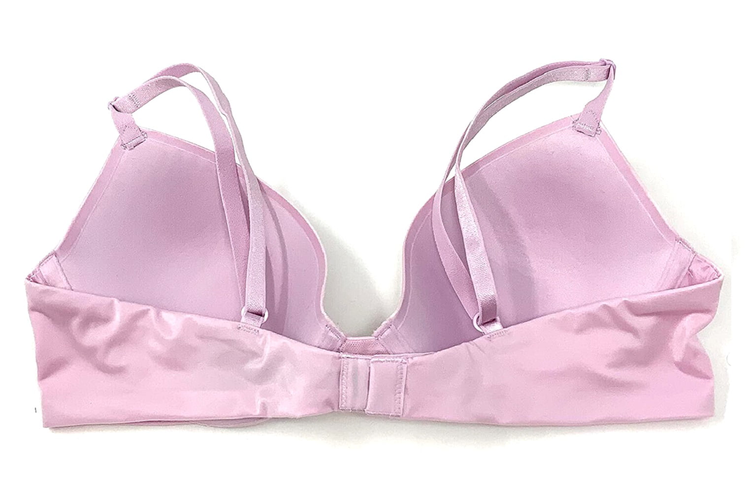Victoria Secret Body Lined Demi Bra Size 32DD Polka Dot Lace Pink