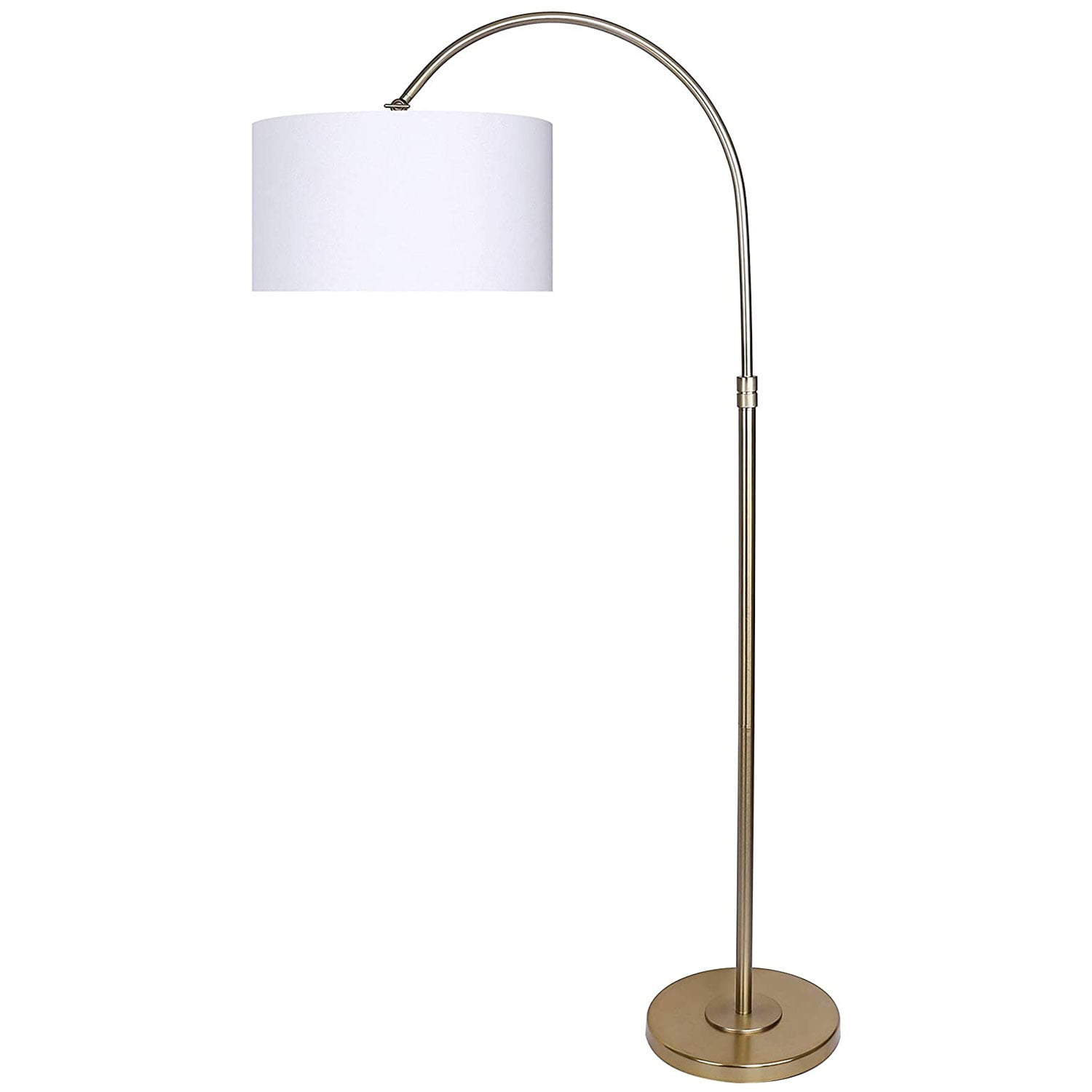 Tall 100w Modern Arc Floor Lamp Gold, Arc Floor Lamp Gold
