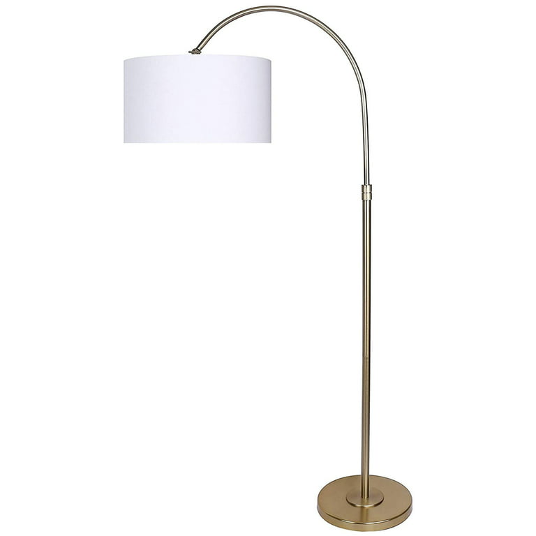 100w Modern Arc Floor Lamp Gold, Curved Floor Lamp Gold
