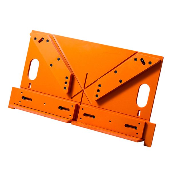 Placa base para máquina de corte, riel guía para sierra circular portátil multifuncional para Espesor 8 mm