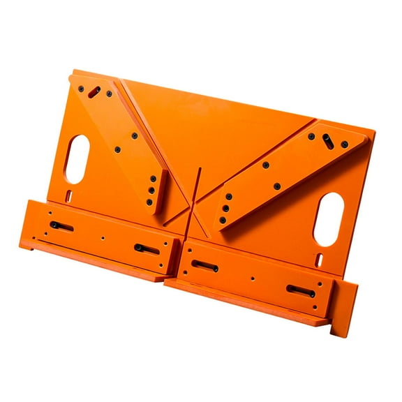 simhoa Cutting Machine Base Plate Circular Saw Guide Rail Bottom Plate Wear Resistant Accessories Saw Press Board for Home Workbench Thick 8mm