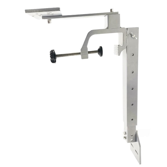 Sportact Fishing Accessories,Fishing Equipment,Heavy-duty Aluminum Fish Finder Mount Bracket Rotatable Fixed Fish Finder Holder