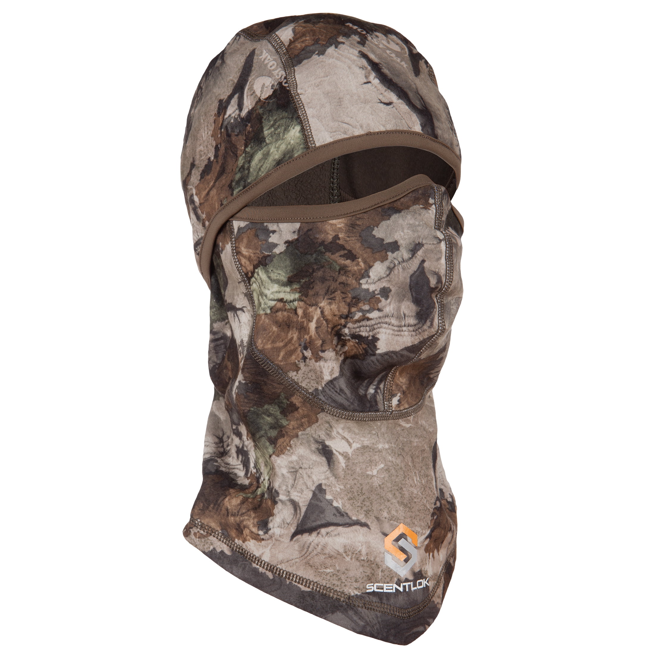 ScentLok Midweight Headcover, Camo Balaclava Face Mask for Hunting