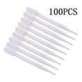 thumbnail image 2 of 100 pipetas, pipetas graduadas transparentes, pipetas de transferencia, 2 of 4