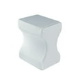 thumbnail image 1 of Almohada de rodilla de espuma viscoel?stica infundida con carb?n vegetal para aliviar el embarazo Cadera Espalda Dolor nocturno en la parte inferior del cuerpo, X, 9-7 / 8 "X 7-7 / 8 "X 6" Ideaworks JB8341, 1 of 6
