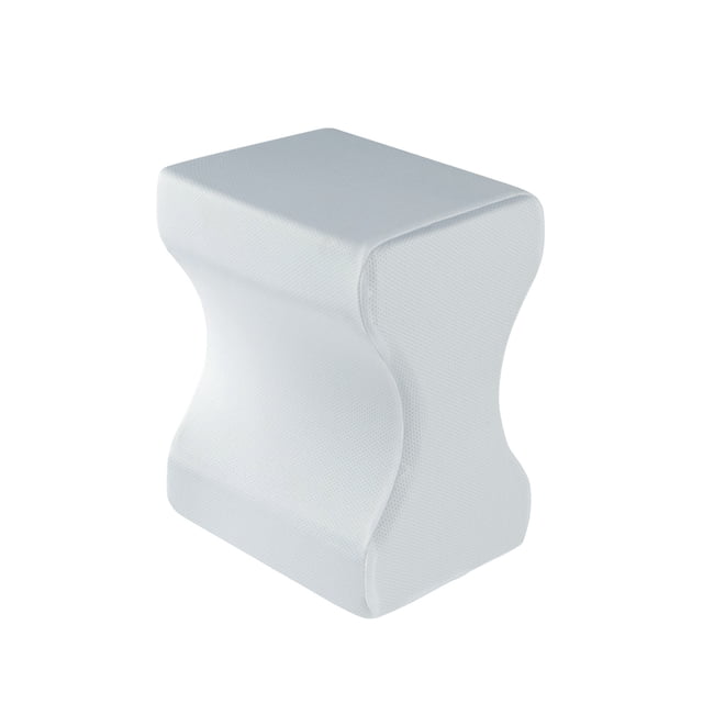 Almohada de rodilla de espuma viscoel?stica infundida con carb?n vegetal para aliviar el embarazo Cadera Espalda Dolor nocturno en la parte inferior del cuerpo, X, 9-7 / 8 "X 7-7 / 8 "X 6" Ideaworks JB8341