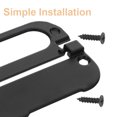 thumbnail image 3 of unbranded 4Ud Tirador Invisible Negro Para Puertas De Cocina Con Acabado De Alta Calidad, 3 of 8